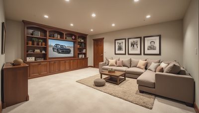 Phase One Complete: 500 Square Feet of Finished Basement, $8,400 Total