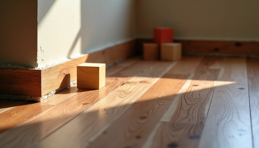 Installed luxury vinyl plank flooring in basement living area showing durability and finish