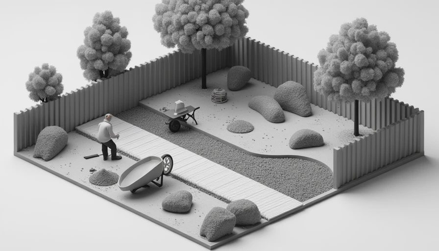 Visual context for inside drain tile system