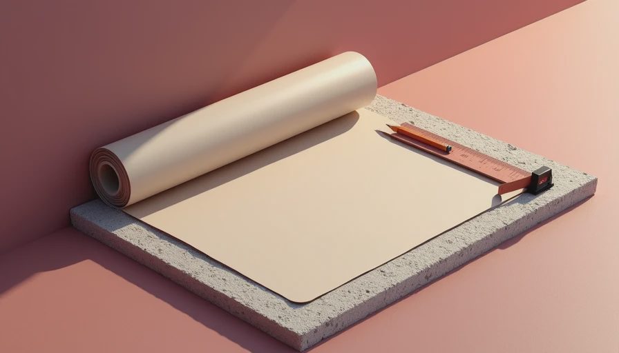 Illustration for can you put vinyl flooring over concrete