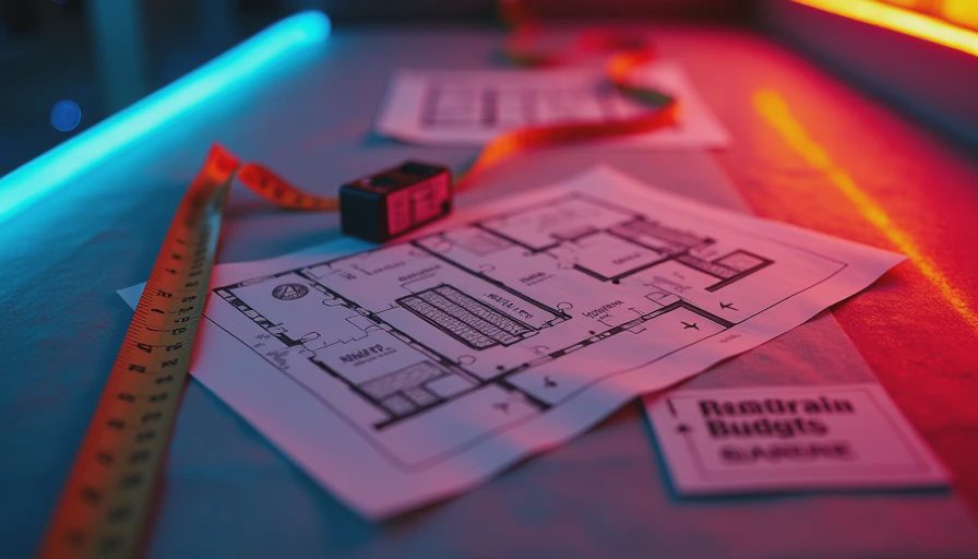 Visual context for basement planning software