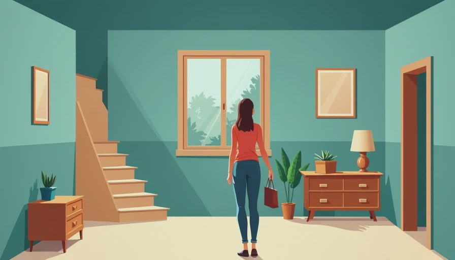 Visual context for egress window